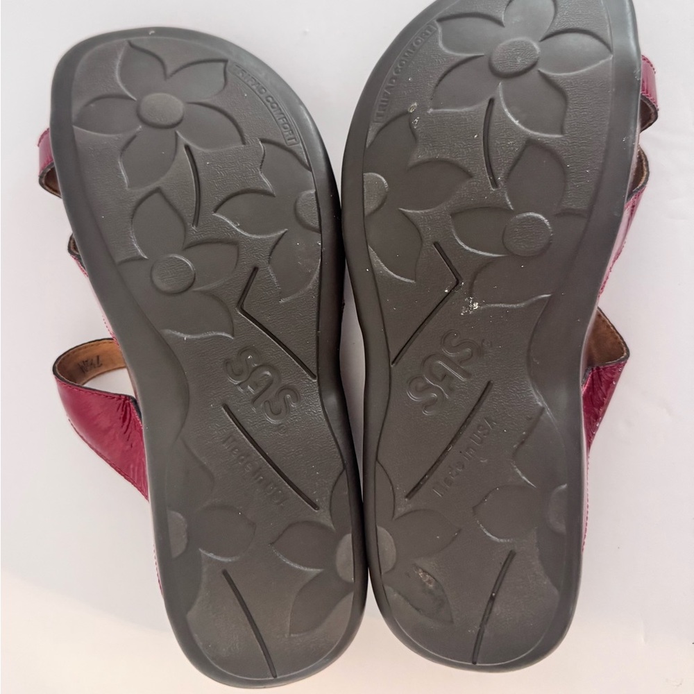 SAS Women's Shelly Toe Loop Slide Sandals Tripad Comfort Buckle Strap 7.5 - Picture 13 of 15